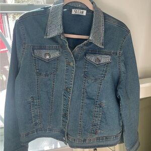 St. Clair International Studded Denim Jacket